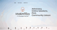 Desktop Screenshot of makinitezy.com.au